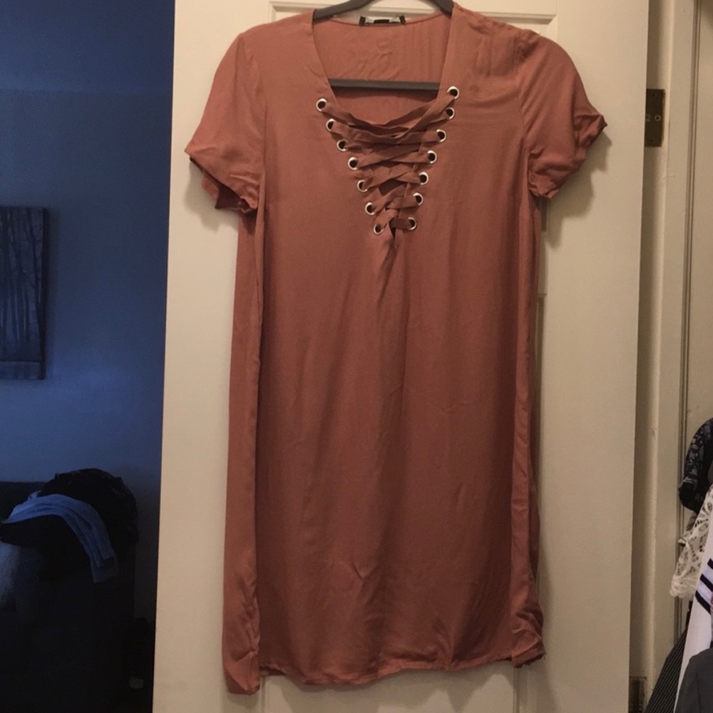 New Mauve Shift Dress
